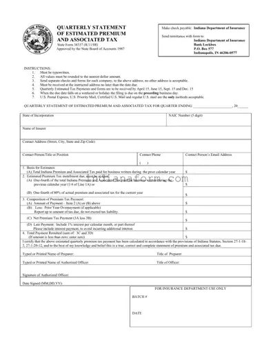State 38337 Form in PDF