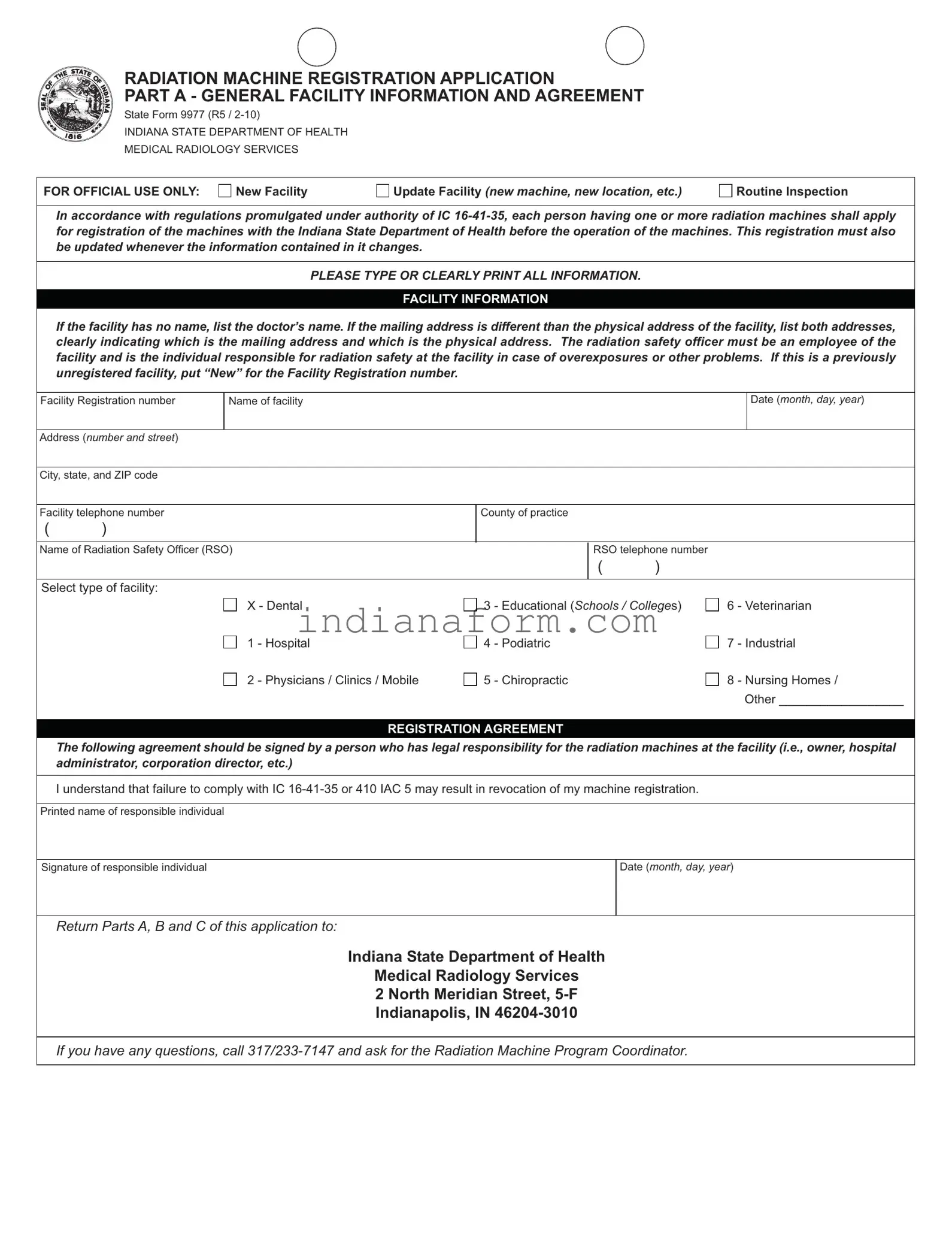 State 9977 Form in PDF